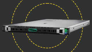 The HPE ProLiant on the ITPro background